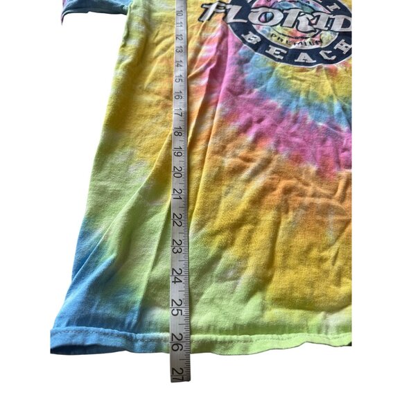 Miami Beach Florida Tie-Dye Long Sleeve Shirt Gildan Heavy Cotton L - Picture 8 of 8